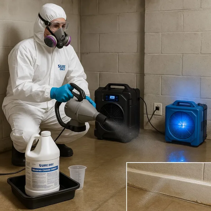 Sanitization and Odor Removal process in Prestbury, IL